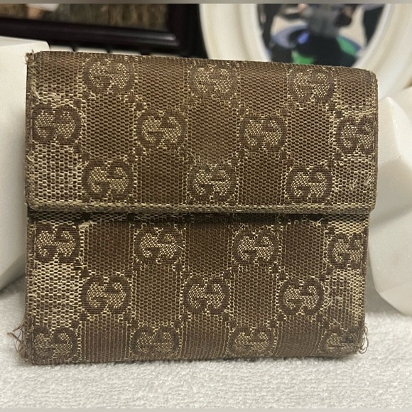 Gucci canvas monogram eclipse wallet - Picture 9 of 13